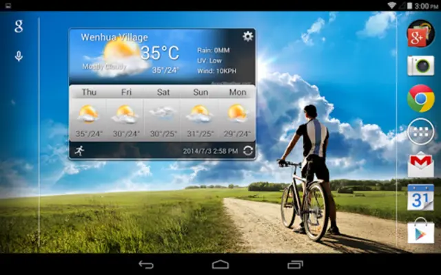 Life Weather android App screenshot 1